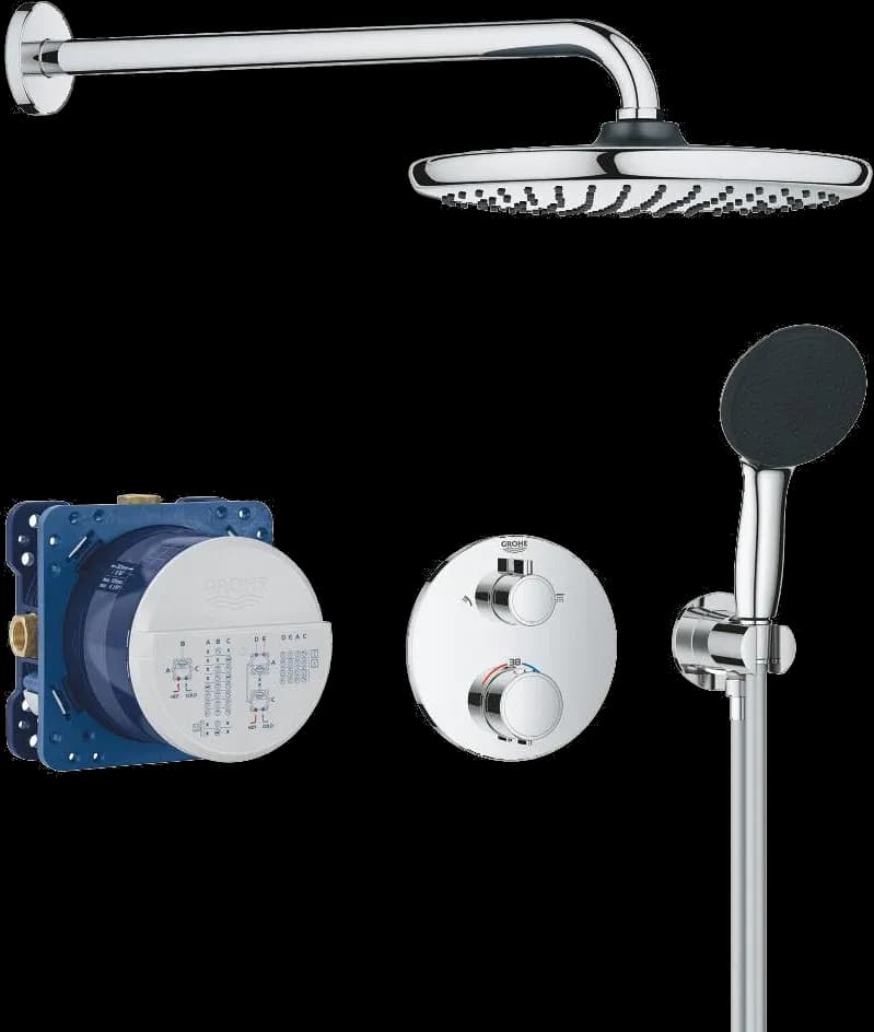 GROHE Precision Thermostat Sistem de duș încastrat cu Vitalio Start 250
