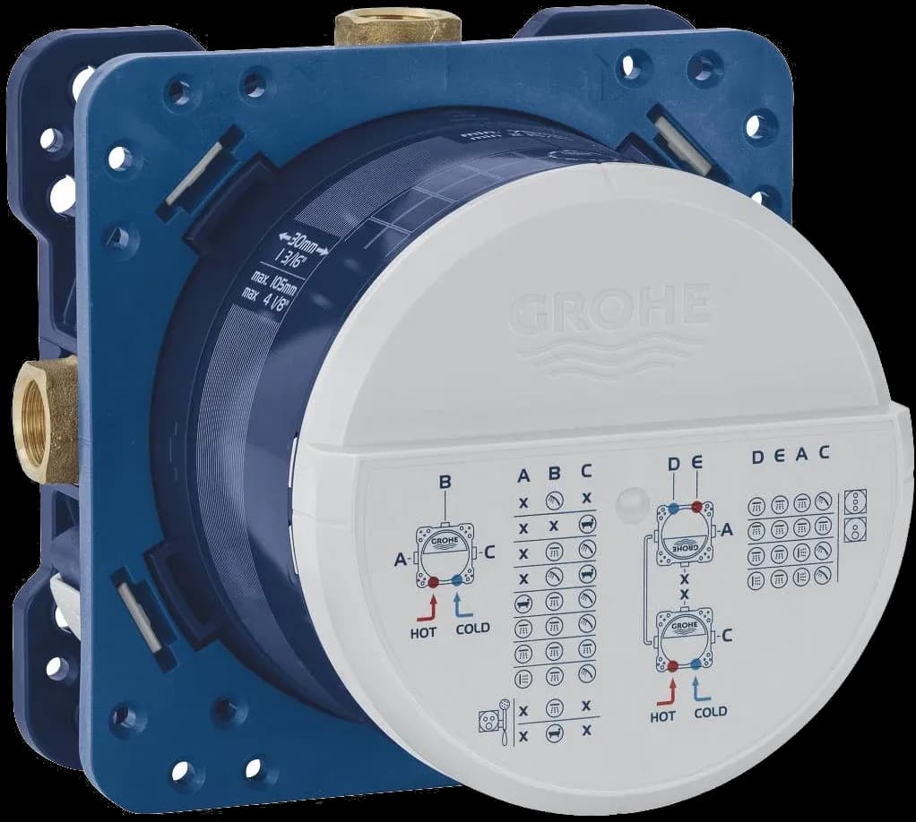 GROHE Rapido SmartBox Unitate de instalare universală încastrată, 1/2"