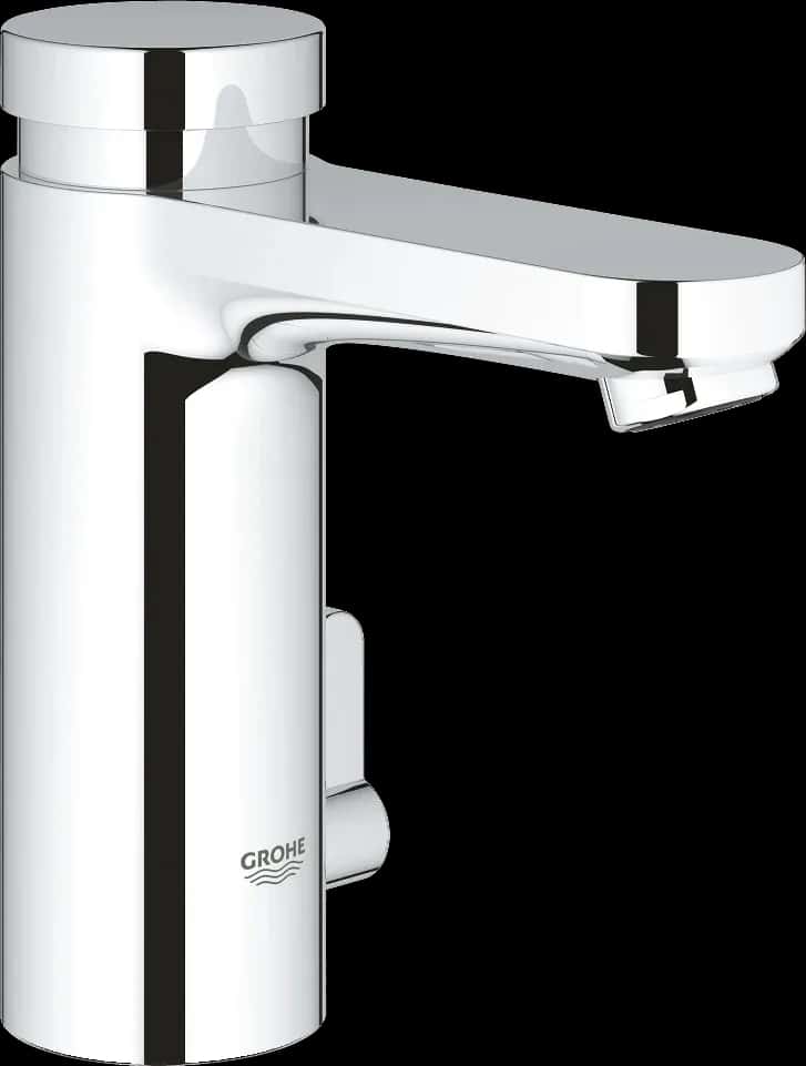 GROHE Eurosmart Cosmopolitan T Ventil lavoar cu închidere automată cu dispozitiv de mixare și limitator de temperatură ajustabil