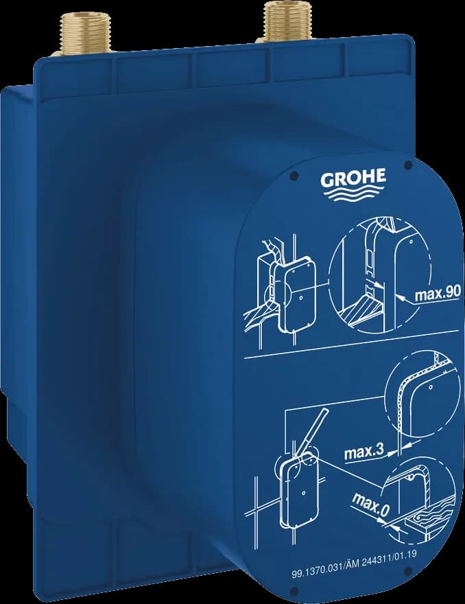 GROHE Eurosmart Cosmopolitan E Sistem îngropat în perete