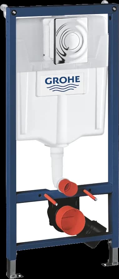 GROHE Solido 3 în 1 set pentru WC, 1.13 m înălțime de instalare