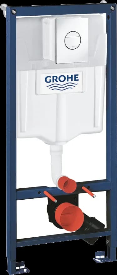 GROHE Solido 3 în 1 set pentru WC, 1.13 m înălțime de instalare