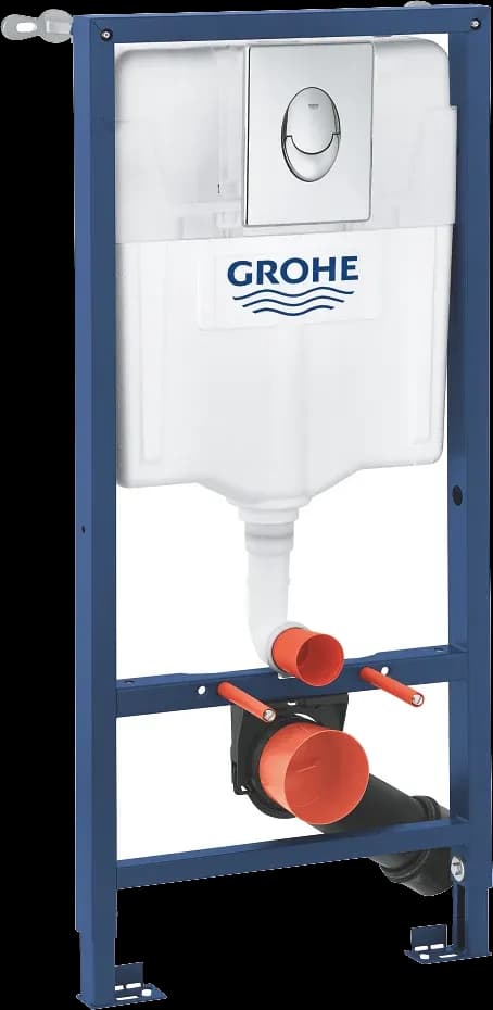 GROHE Solido 3 în 1 set pentru WC, 1.13 m înălțime de instalare