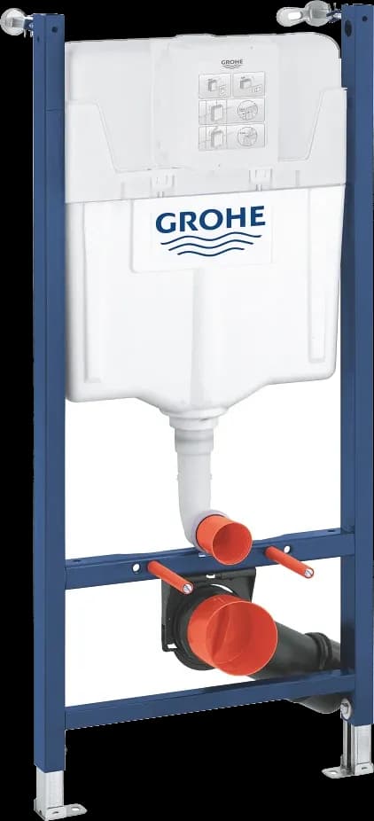 GROHE Solido 2 în 1 set pentru WC, 1.13 m înălţime de instalare