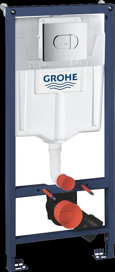 GROHE Solido 3 în 1 set pentru WC, 1.13 m înălțime de instalare