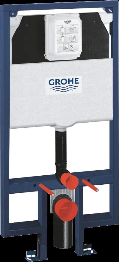 GROHE Rapid SL Modul de montaj pentru WC cu dispozitiv golire rezervor 80 mm, înălțime instalare 1.13m