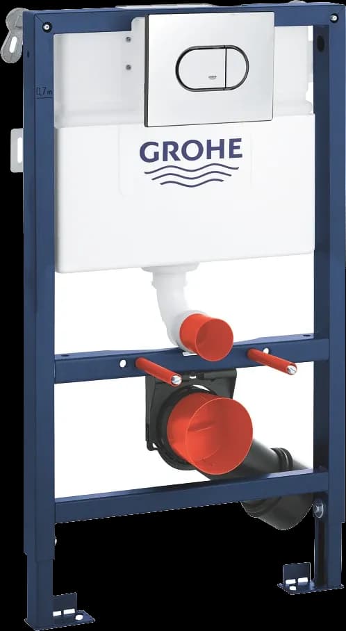 GROHE Solido Set 3 în 1 pentru WC, înălțime de montaj 0,82 m