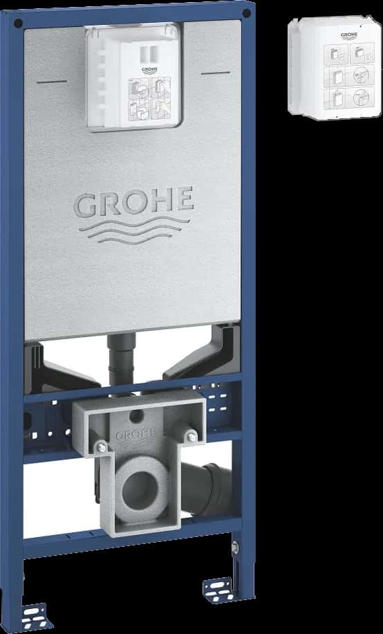 GROHE Rapid SLX Modul de montaj pentru WC, înălțime de instalare 1.13 m, cu priză integrată și conexiune pentru WC cu funcție de bideu