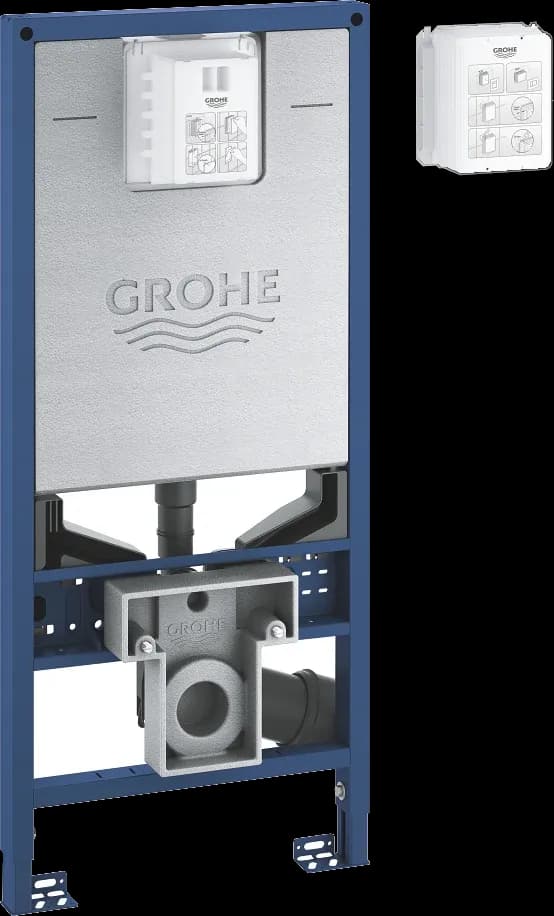 GROHE Rapid SLX Modul de montaj pentru WC, înălțime de instalare 1.13 m, cu priză integrată și conexiune pentru WC cu funcție de bideu