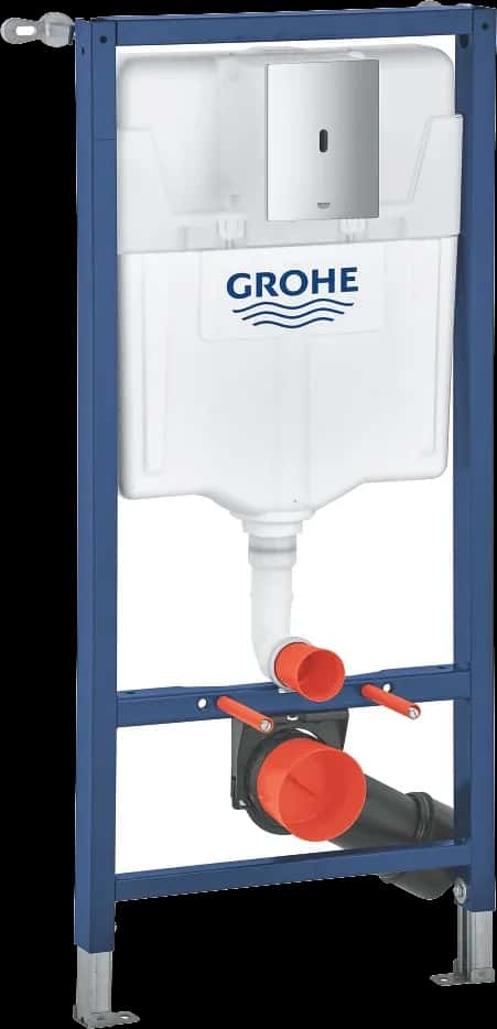 GROHE Solido 3 în 1 set pentru WC, 1.13 m înălțime de instalare