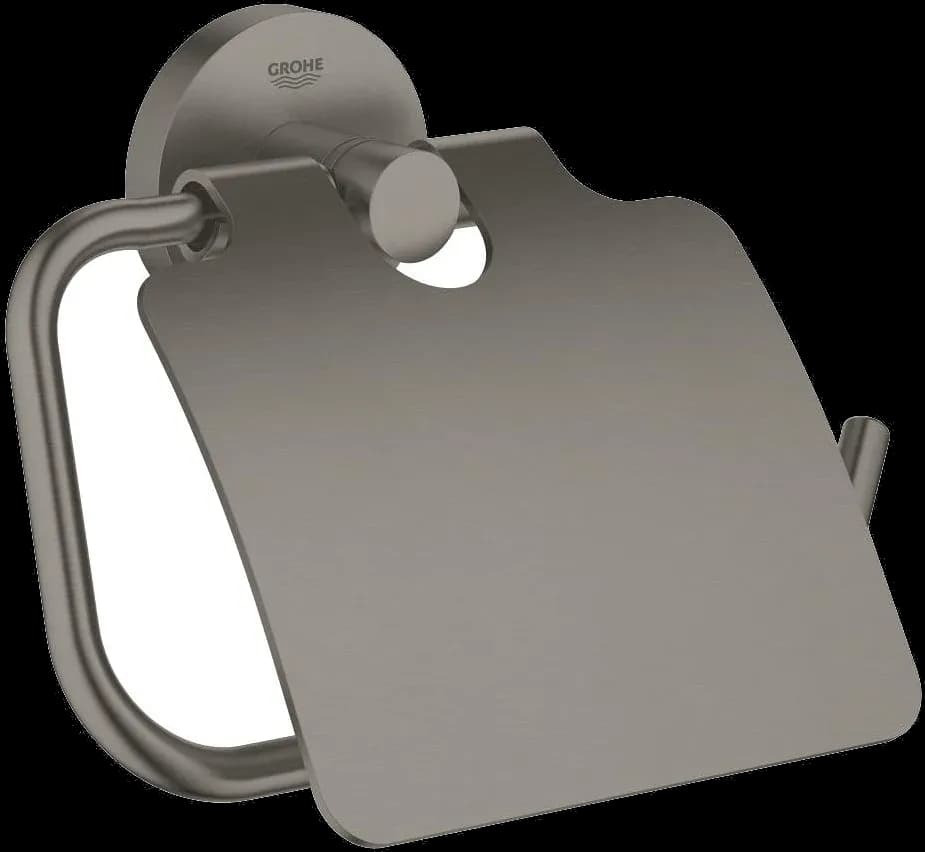 GROHE Essentials Suport hârtie igienică - finisaj Antracit - Brushed Hard Graphite