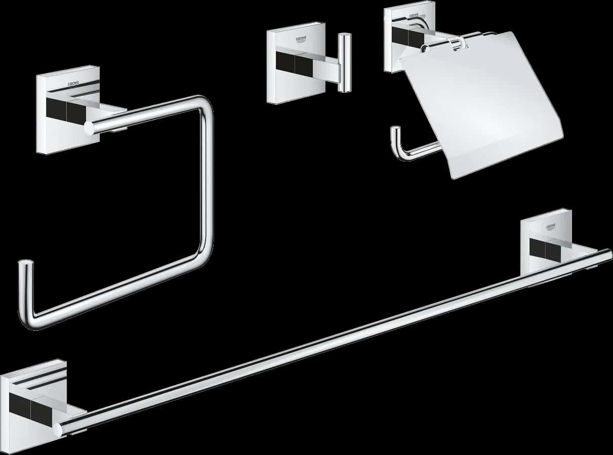 GROHE Start Cube Set accesorii 4 în 1 Master bathroom