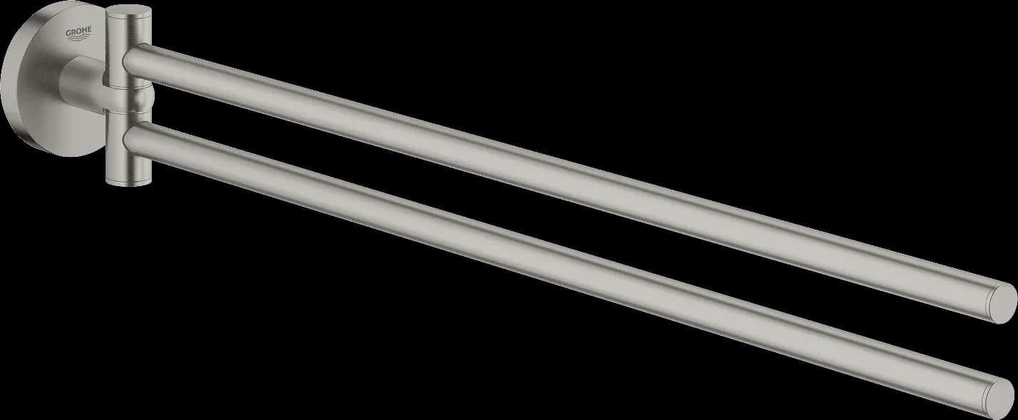 GROHE Start Suport dublu pentru prosop - finisaj Supersteel Infinity