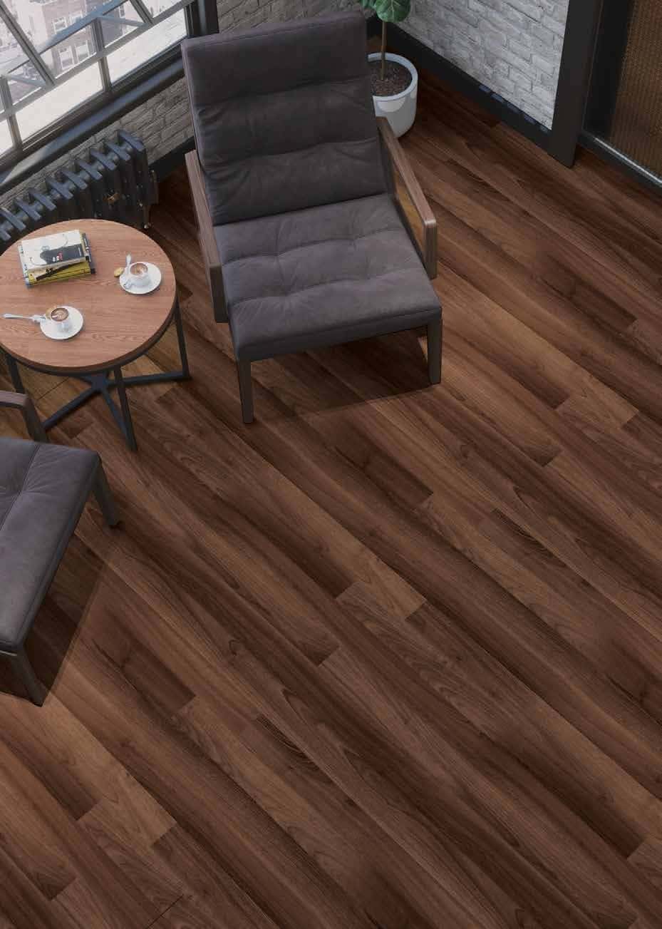 Parchet laminat Niksar Ceviz montat