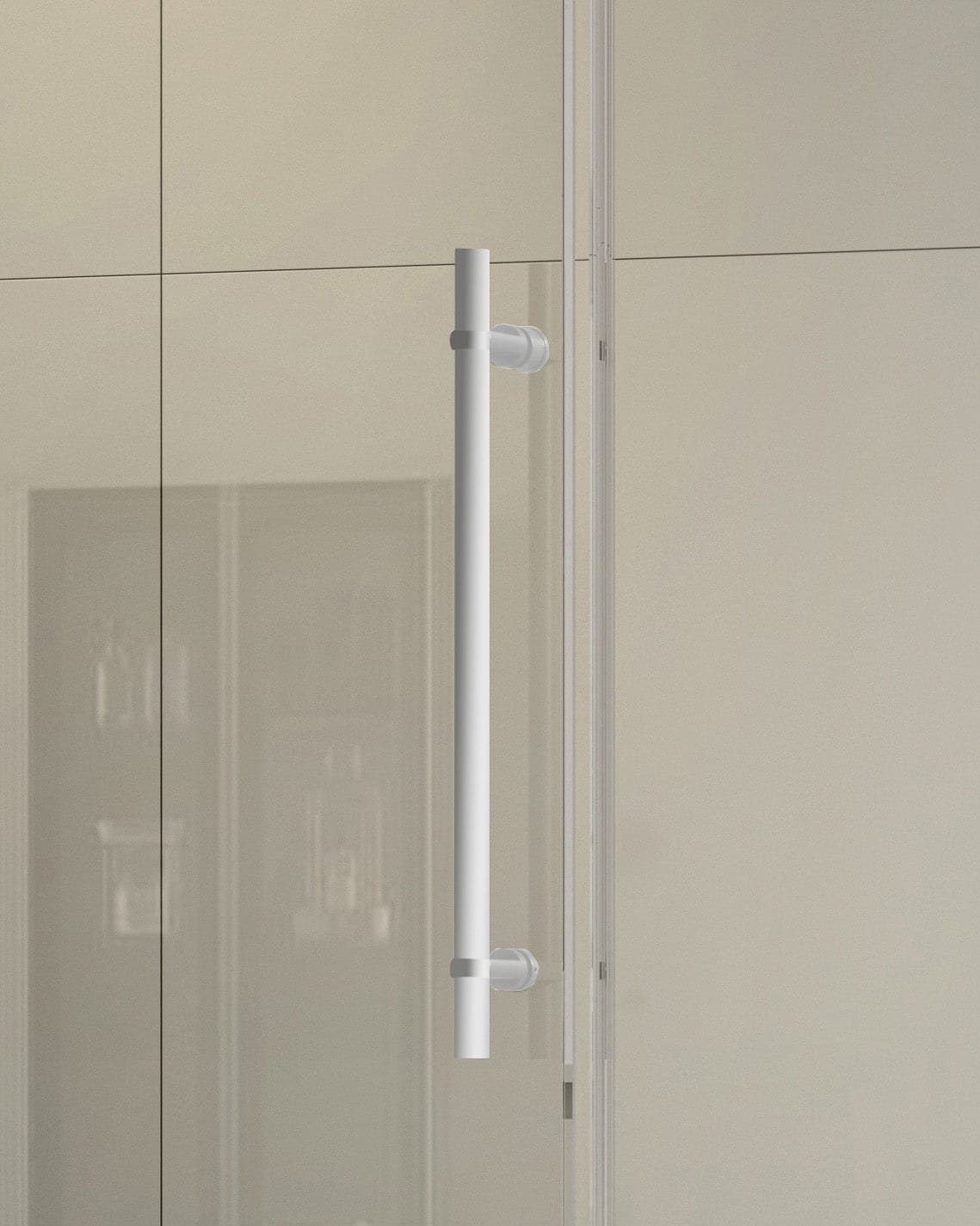 Cabină de duș walk-in culisant cu soft-close sticlă NANO 8 mm 120×80 cm - montat