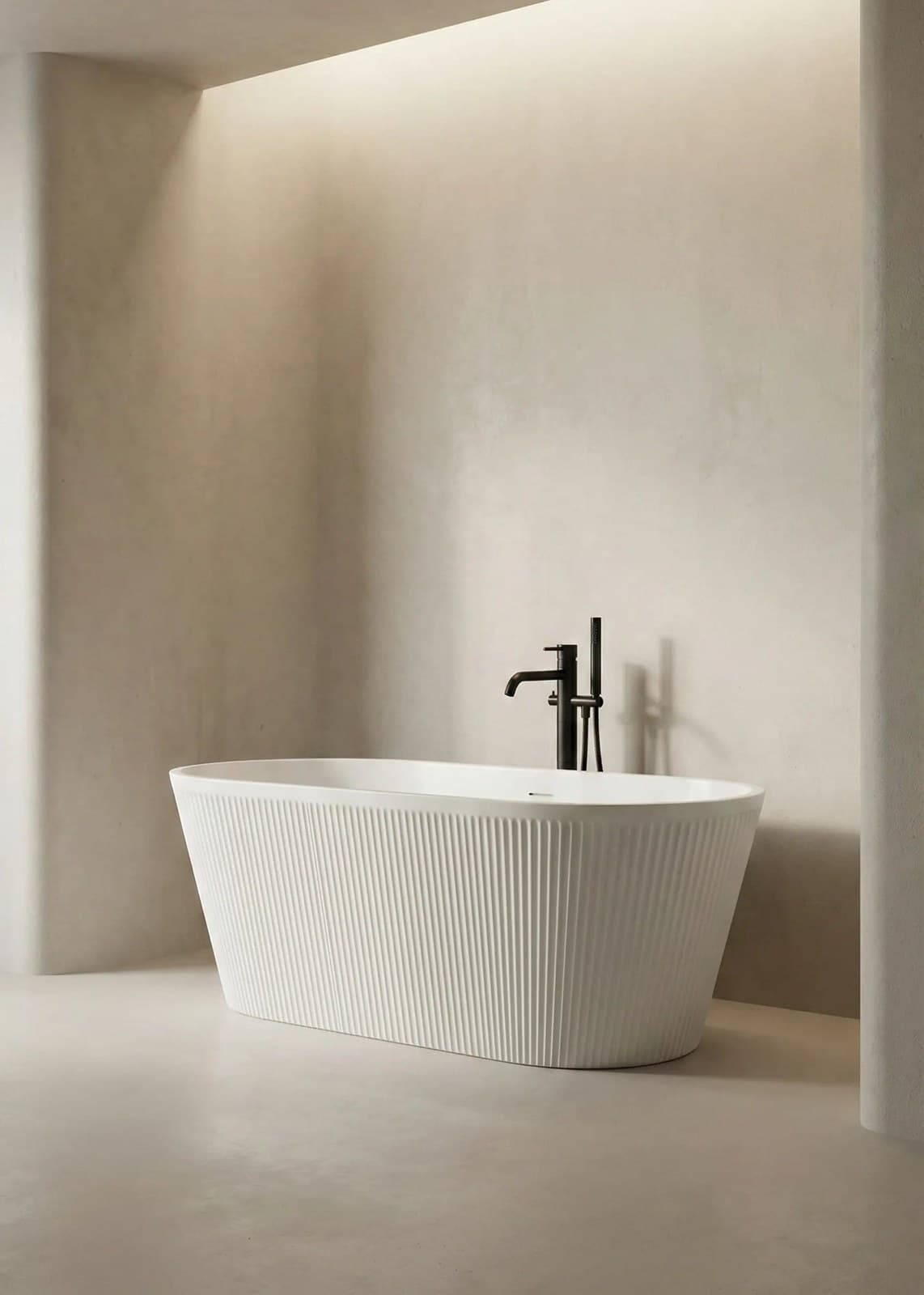 Cadă freestanding din acril Nira