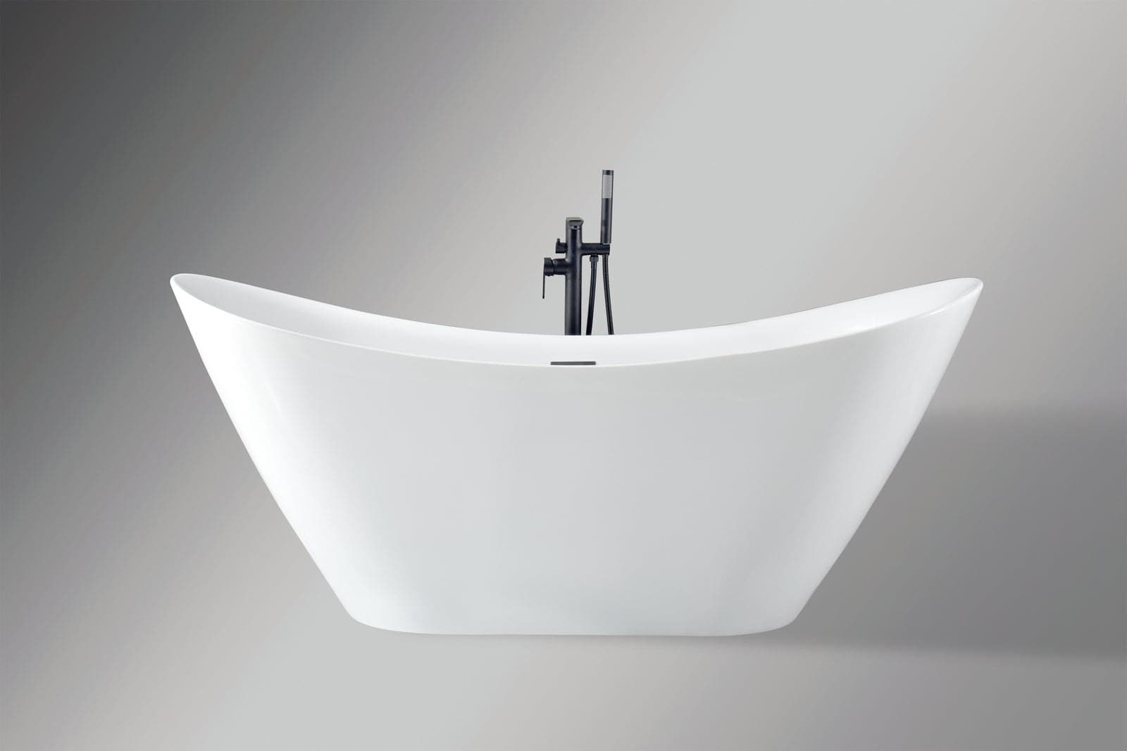 Cadă freestanding din acril Vela - montat