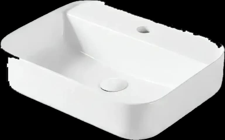 Lavoar ceramic dreptunghiular A422B - alb lucios