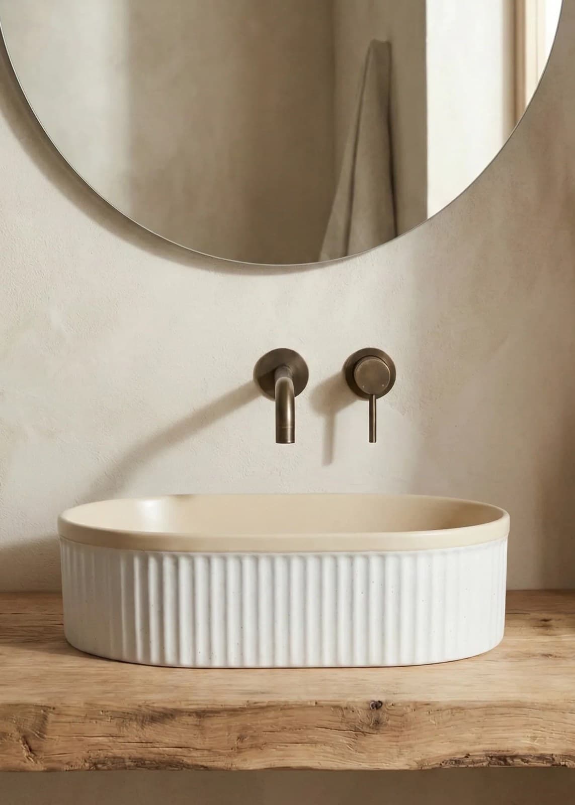 Lavoar ceramic oval A721-CA33M - montat