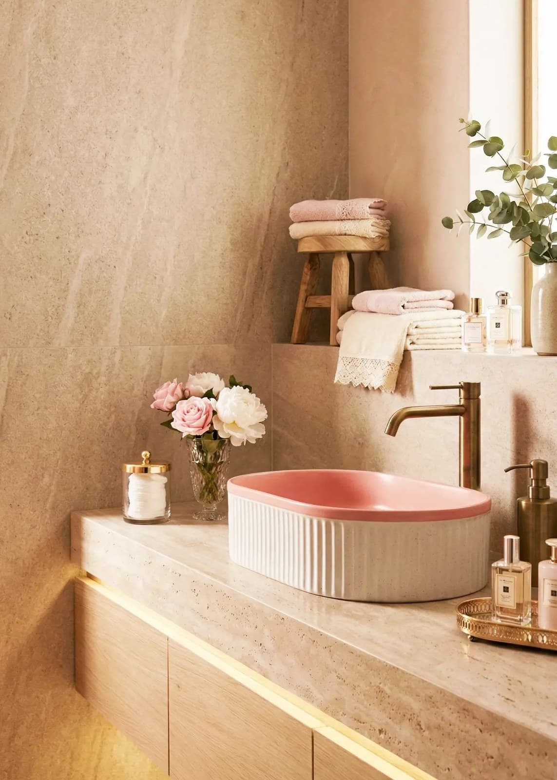 Lavoar ceramic oval A721-CA37M - montat