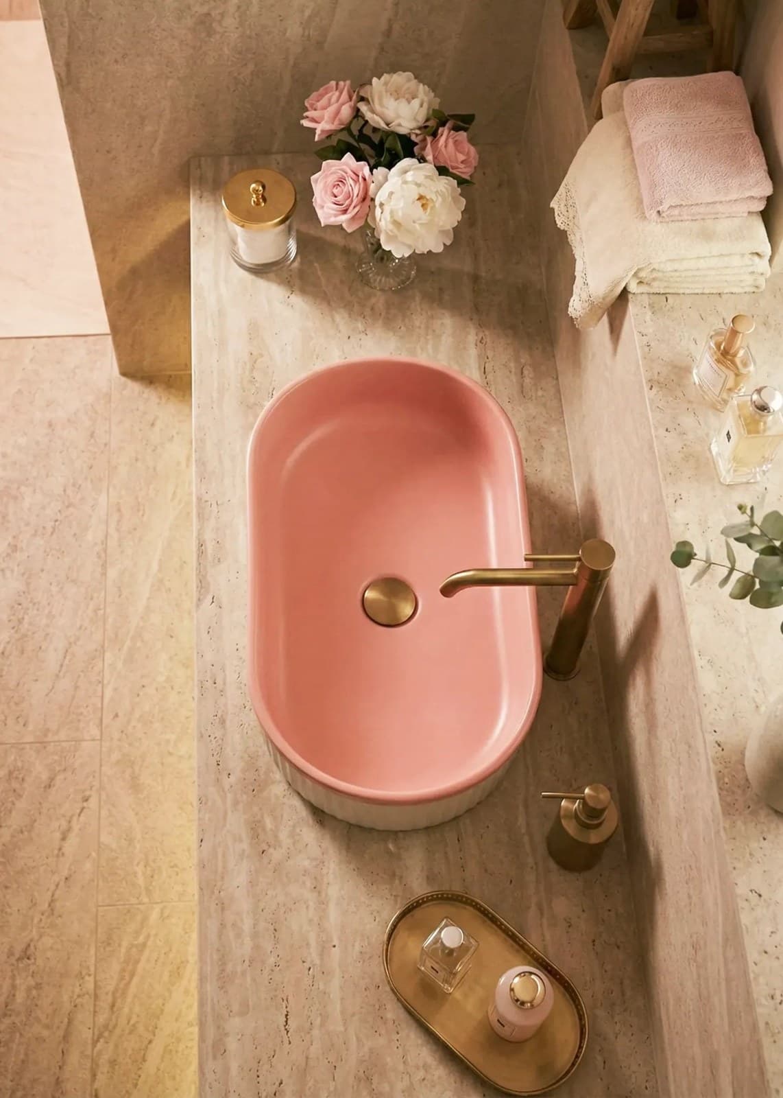 Lavoar ceramic oval A721-CA37M - montat