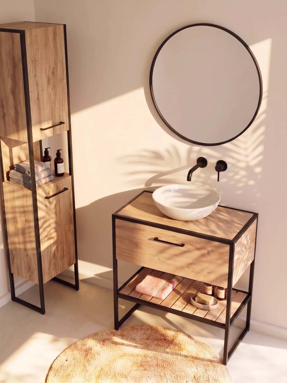 Soldat pe pardosea Loft Scandi Seville - montat