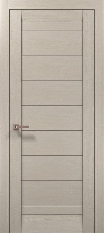 Ușă de interior ML-04 cu design orizontal modern, foaie plină - montat