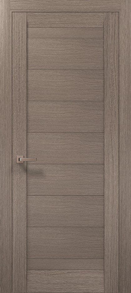 Ușă de interior ML-04 cu design orizontal modern, foaie plină - montat