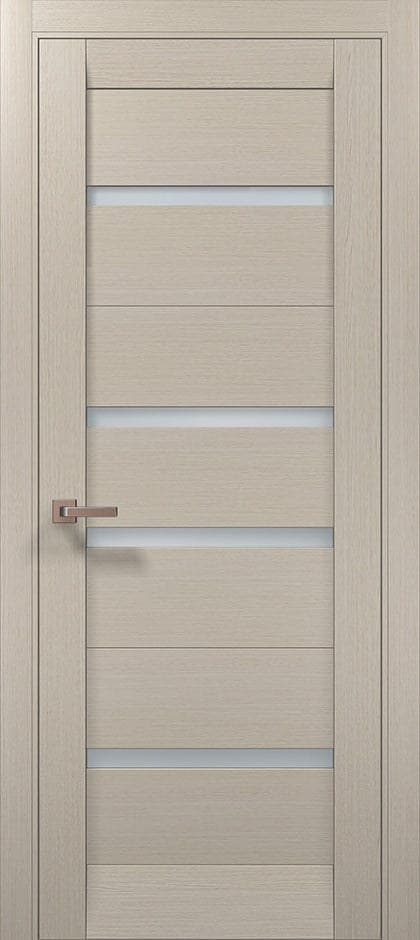 Ușă de interior ML-57 cu 4 inserții de sticlă și design modern - montat