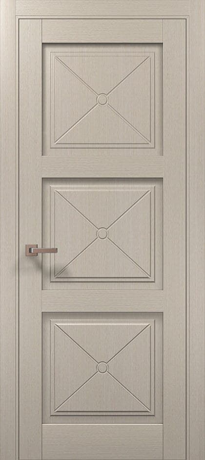 Ușă de interior ML-602 clasică cu 3 panouri decorative - montat