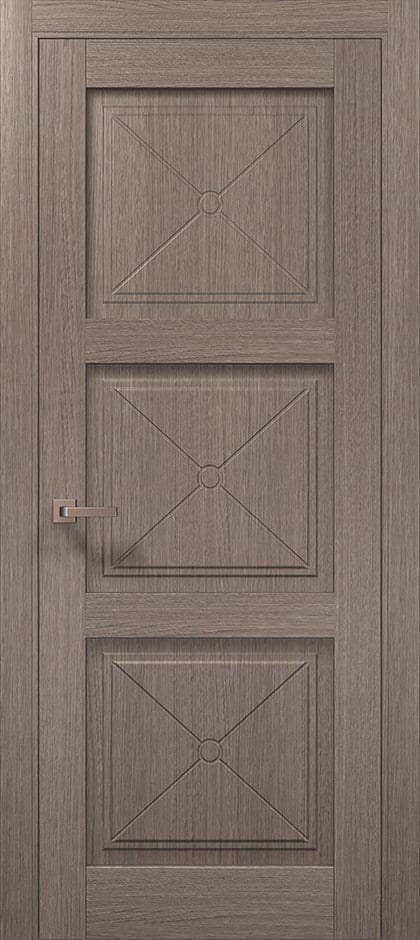 Ușă de interior ML-602 clasică cu 3 panouri decorative - montat