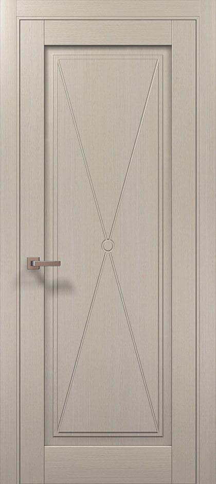 Ușă de interior ML-802 clasică, accent modern - montat