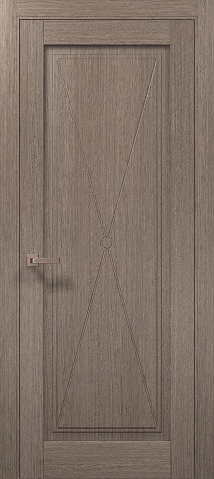 Ușă de interior ML-802 clasică, accent modern - montat