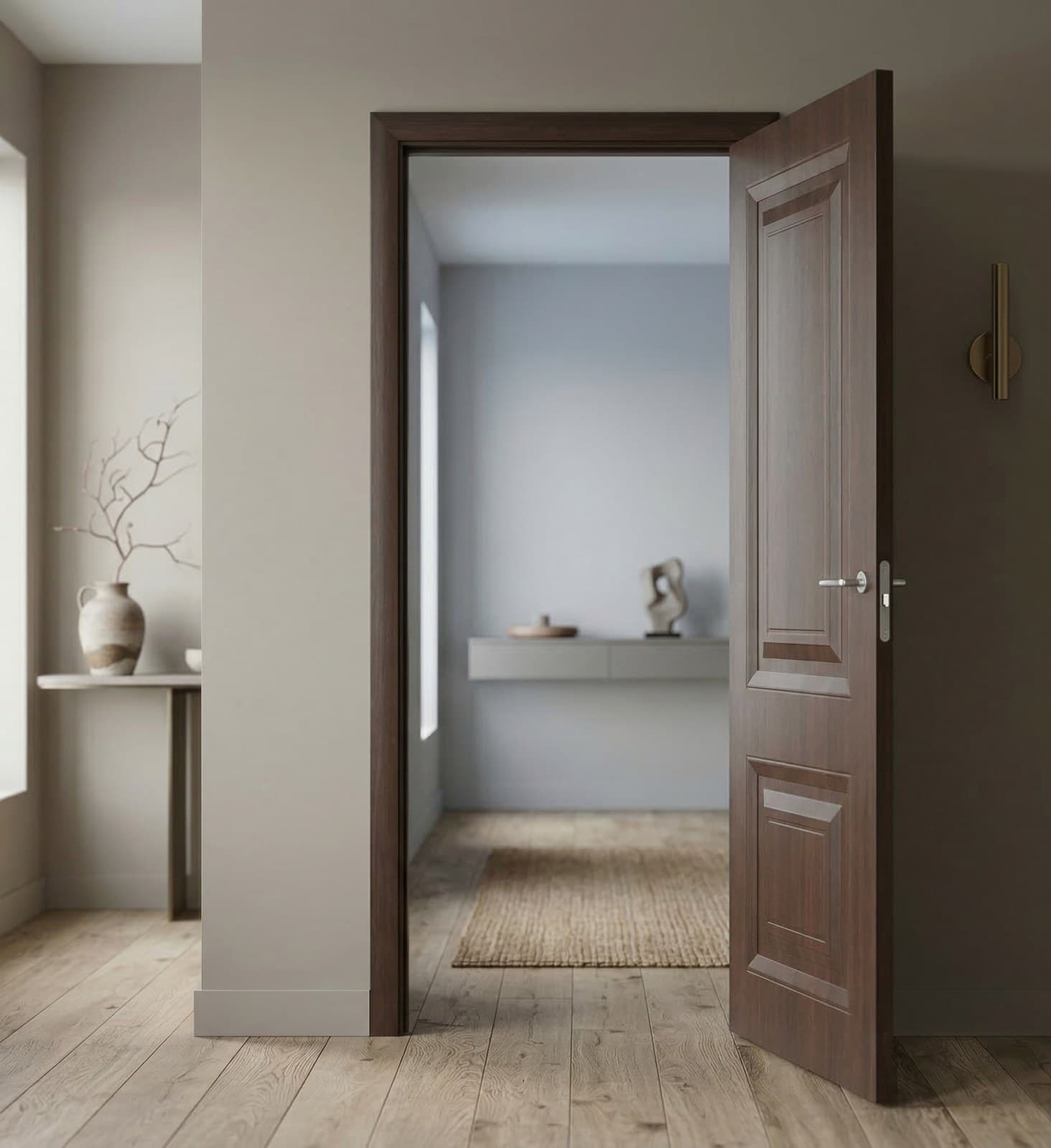 Ușă de interior Smart 2-Wenge - montat