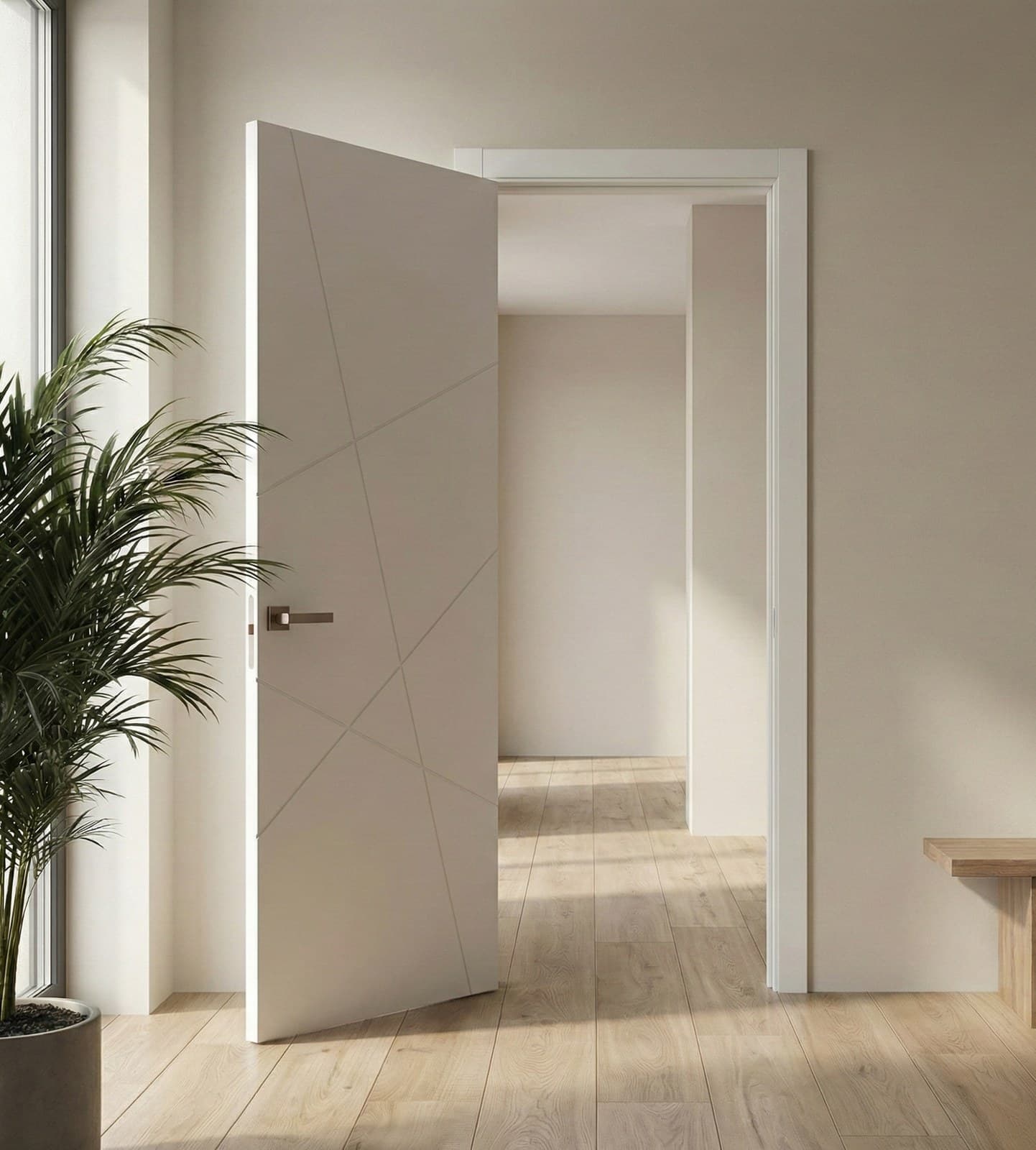Ușă de Interior ST-20-Design vertical minimalist / Style - Carlo Porte - montat