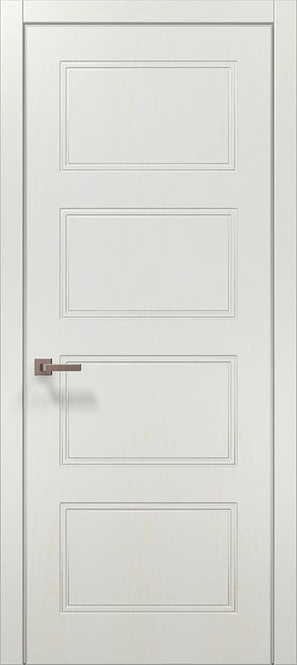 Ușă de interior ST-28 - 4 panouri clasice proporționate - montat