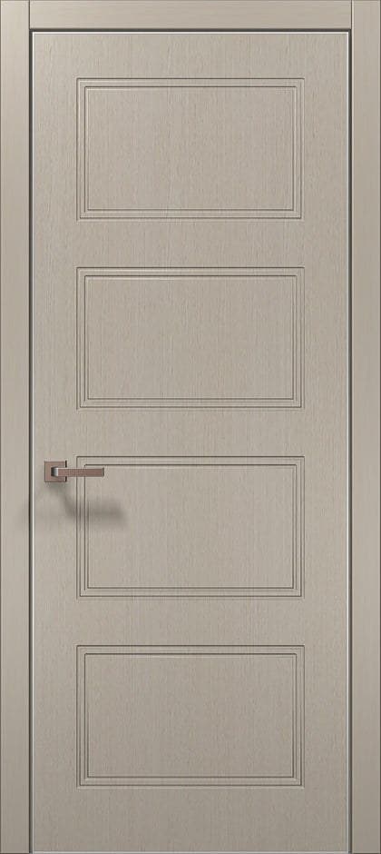Ușă de interior ST-28 - 4 panouri clasice proporționate - montat