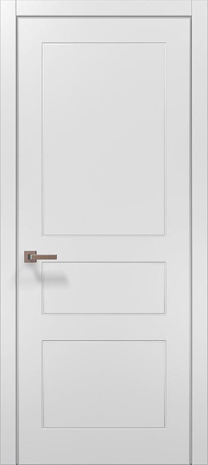 Ușă de interior ST-31 - 3 panouri gravate - montat