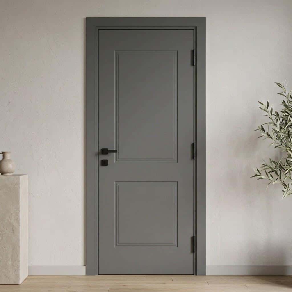 Ușă interior JY-002 ANTHRACITE - montat
