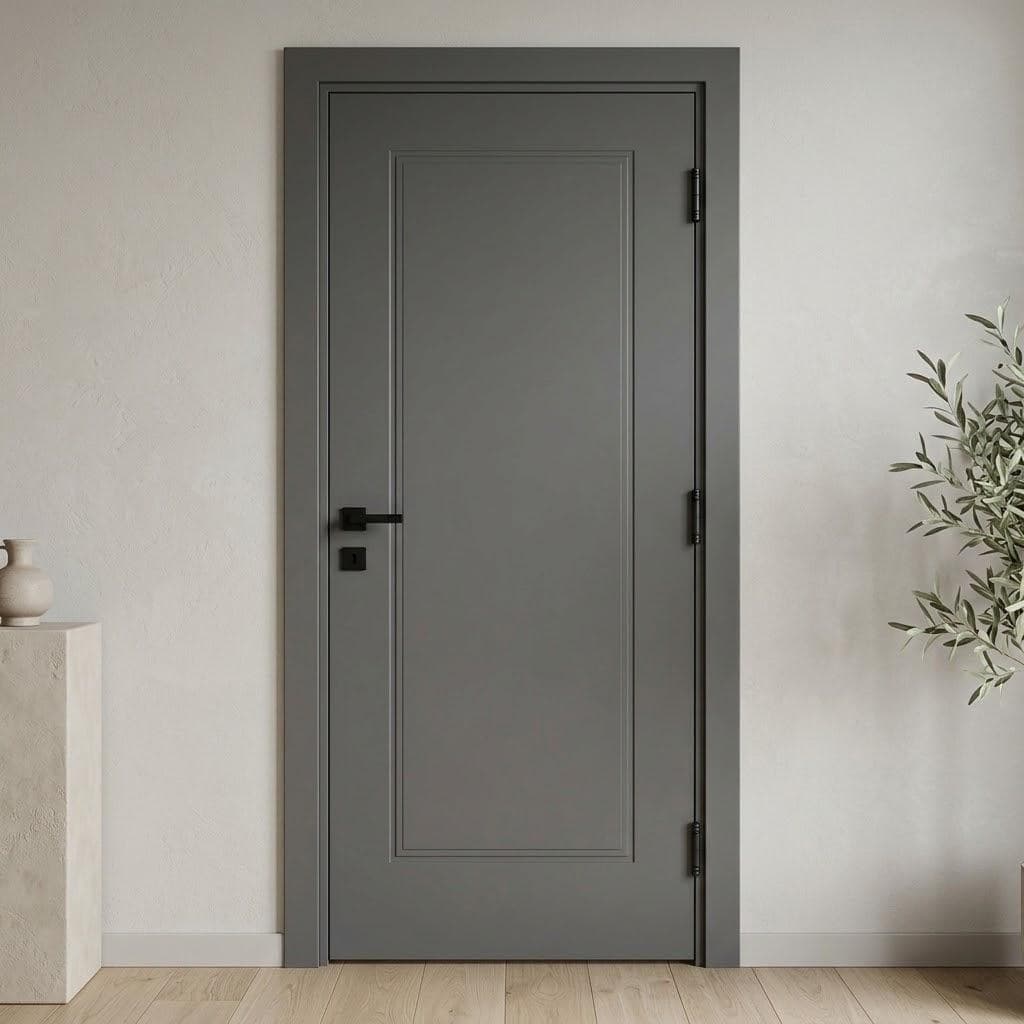 Ușă interior JY-004 ANTHRACITE - montat