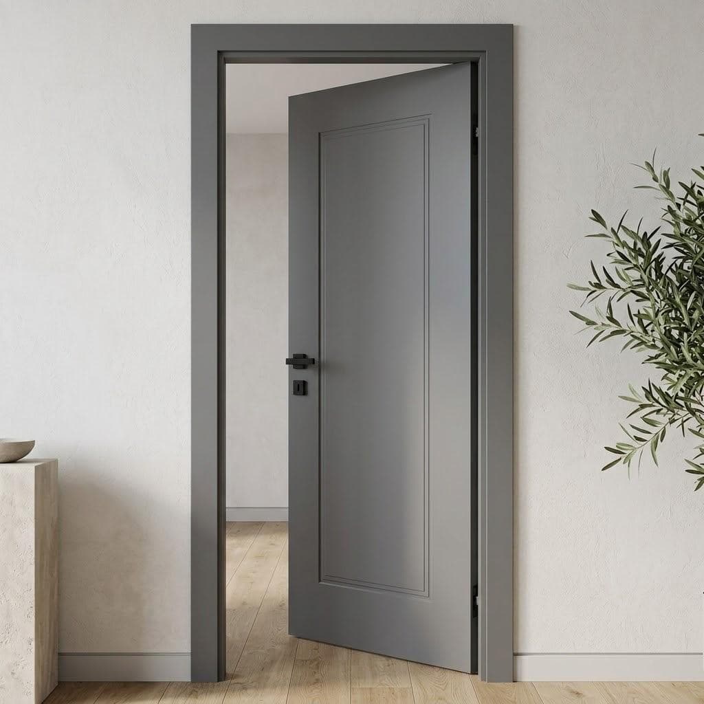 Ușă interior JY-004 ANTHRACITE - montat