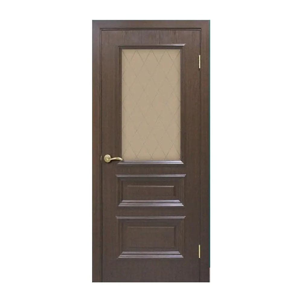 Ușă interior San Marco European Chestnut cu sticlă