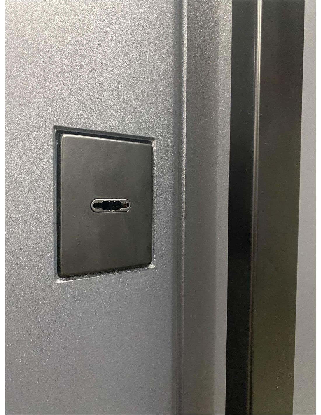 Ușă Intrare Alaska thermo artwood (alb interior)