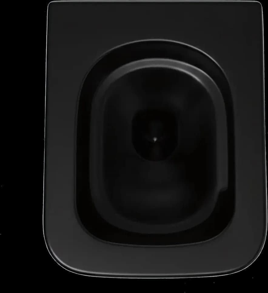 Vas Wc Suspendat Prisma - Black Mat, Rimless
