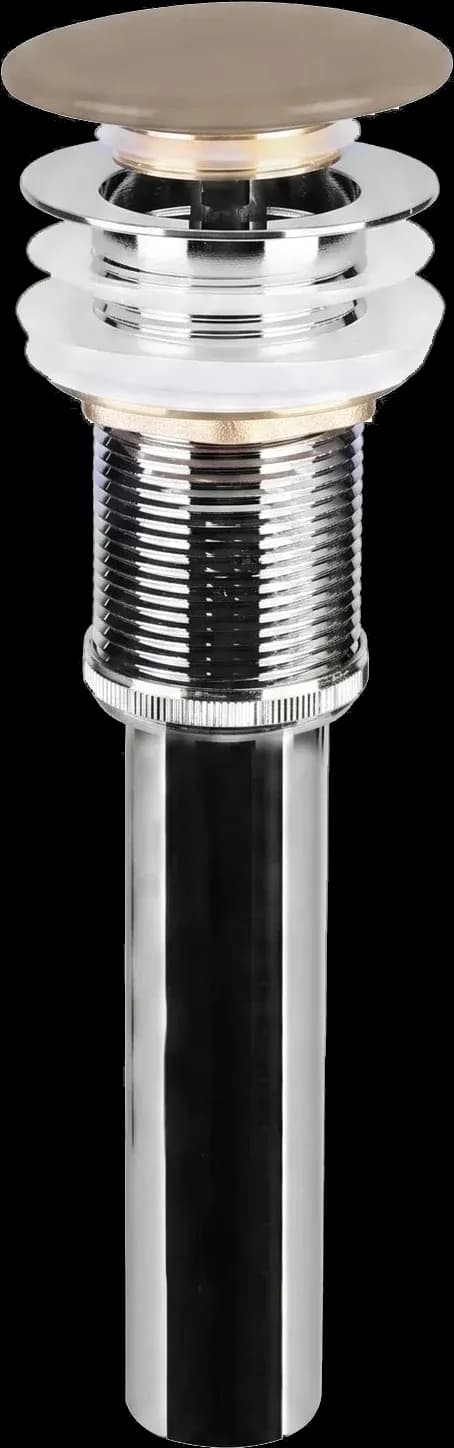 Ventil lavoar tip pop-up cu capac ceramic maro