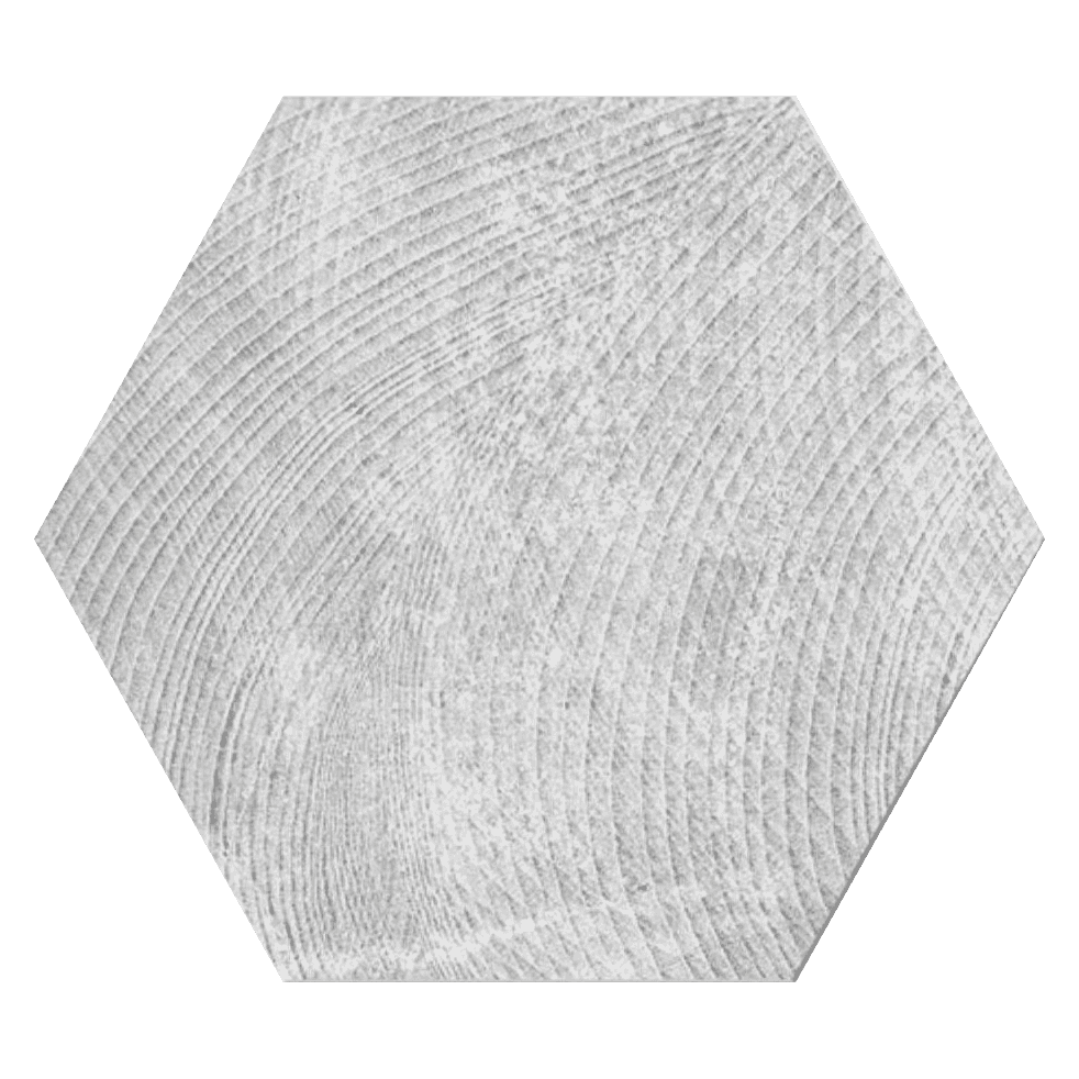 Arctic, placă hexagonală 21,5×25 cm