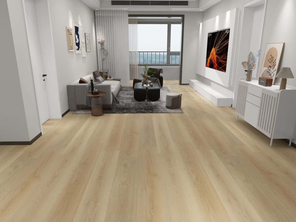 Parchet laminat Perfection 4V 8 mm 15684 - montat într-o cameră