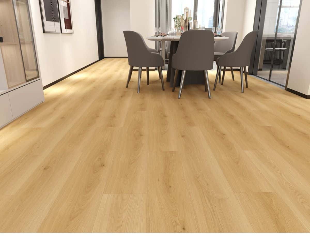 Parchet laminat Perfection 4V 8 mm 8586 - montat într-o cameră