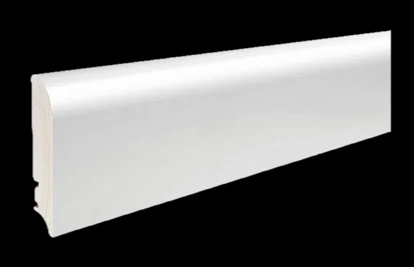 Plintă triplustratificat Barlinek albă P92, 95 mm