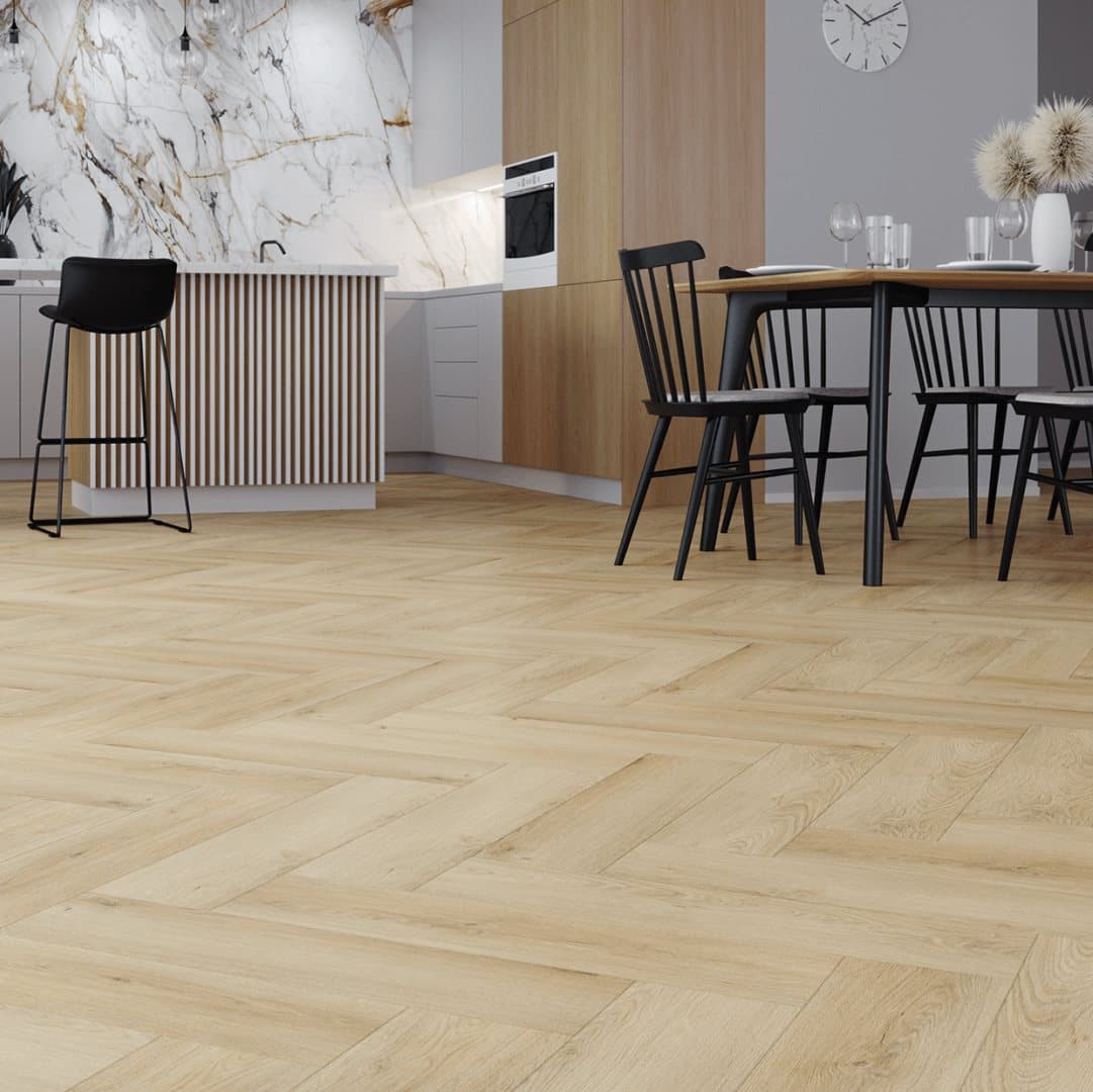 Pardoseală SPC Arbiton Amaron Herringbone CA 167 stejar Preston
